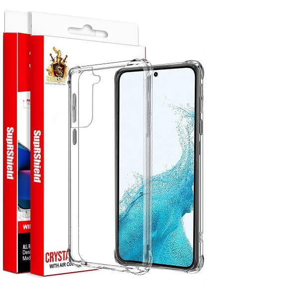 For Samsung Galaxy S22 | S22 Ultra |S22+ Plus SupRShield Clear Case Shockproof Tough Gel Clear Transparent Air Cushion Cover For Samsung Galaxy S22 | S22 Ultra |S22+ Plus SupRShield Clear Case Shockproof Tough Gel Clear Transparent Air Cushion Cover